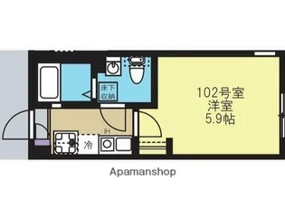 FLBレジデンス金沢文庫【2階】の間取り