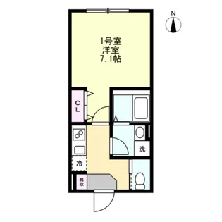 アネット大和【3階】の間取り