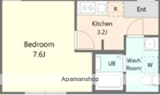 ココライフ生麦【1階】の間取り