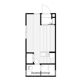 −わたしの北欧小さなアパート−KOTI GALLERIA【1階】の間取り
