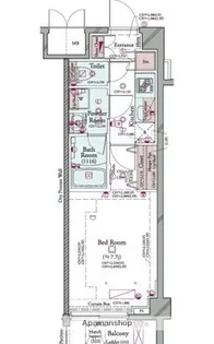 プラシア蒲田 THE GRAND RESIDENCE【3階】の間取り