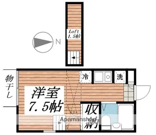 シャルマン ノン【1階】の間取り