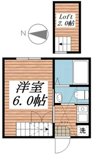 AMMODE【2階】の間取り