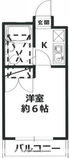 KSGマリーンオークラ【3階】の間取り