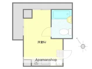 ウィング横浜【4階】の間取り