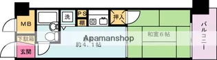 神奈川県川崎市川崎区大師本町【マンション】の間取り
