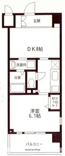 アバンセ【3階】の間取り