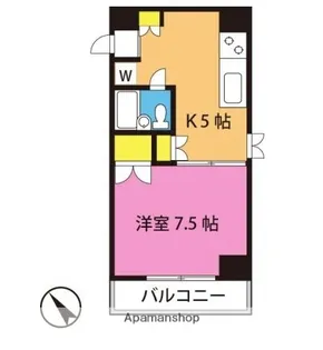 シェスタカメオ【1階】の間取り