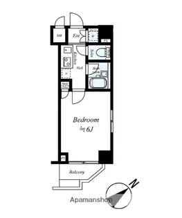 ルーブル溝の口参番館【6階】の間取り