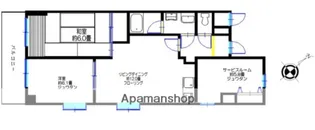 ホーユウパレス横浜羽沢【4階】の間取り