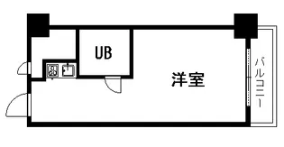 五反田ダイヤモンドマンション【12階】の間取り