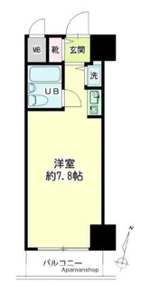 シーアイマンション鶴見【6階】の間取り