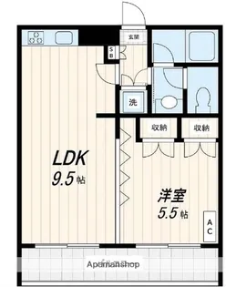 セシーズ・イシイ13【3階】の間取り
