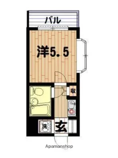 ルピナス横浜青木橋【1階】の間取り