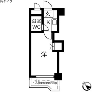 ライオンズマンション東神奈川【4階】の間取り