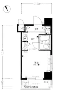 ライオンズマンション反町【3階】の間取り