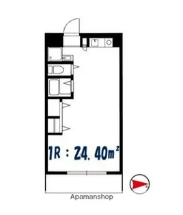 リーヴェルステージ横浜ヒルズ【2階】の間取り
