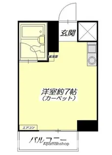 西横浜クリスコーポ【2階】の間取り