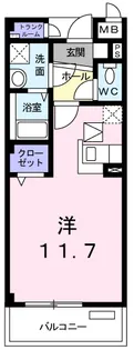 モンテ シャスター【1階】の間取り