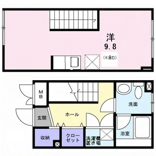 デライトコート Ⅵ【3階】の間取り