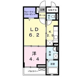 グラン パルス【2階】の間取り