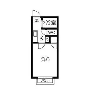 リセーレ金山【2階】の間取り
