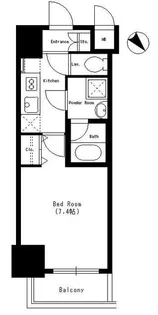 DORMOUSE CASTLE【5階】の間取り