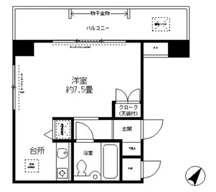 パーク・ノヴァ川崎【2階】の間取り