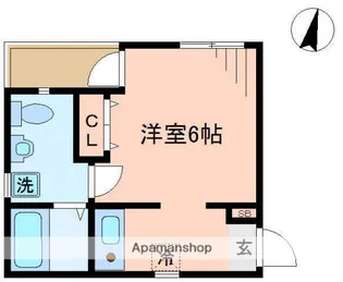 リプル横浜【3階】の間取り