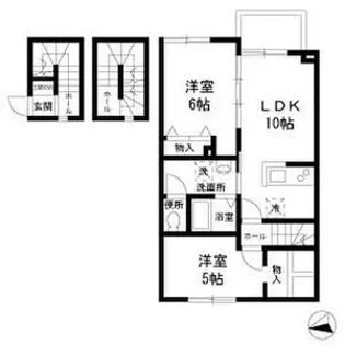 コリーヌ梶ヶ谷【3階】の間取り