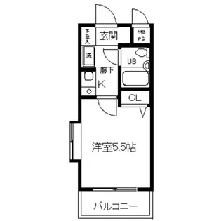 日神パレステージ町田第2【6階】の間取り