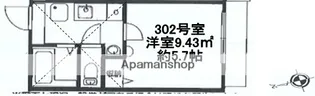 リーヴェルポート横浜和田町【3階】の間取り
