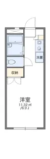レオパレスANNEX新川崎【3階】の間取り