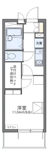 レオパレスアネックスリバティー【3階】の間取り
