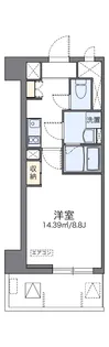 レオネクストル ヴァン ブルー【5階】の間取り