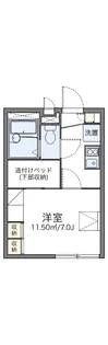 レオパレスJOKER【1階】の間取り