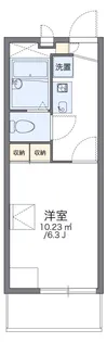 レオパレス川島町【2階】の間取り