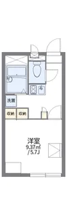 レオパレスパシオネ【1階】の間取り