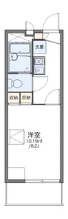 レオパレスサガミわたなべ【3階】の間取り