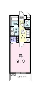 ベル・カルム【1階】の間取り