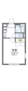 レオパレスルミエール【1階】の間取り