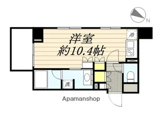 グランステイツ横濱【7階】の間取り