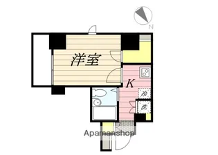 レジディア横濱関内【10階】の間取り