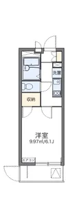 レオパレス高倉【1階】の間取り