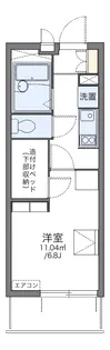 レオパレスDOUBLETOMO【2階】の間取り