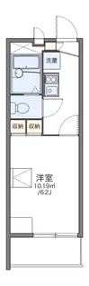 レオパレスキタハラ【210号室】の間取り
