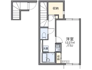 レオネクストシーブリーズ湘南Ⅱ【202号室】の間取り