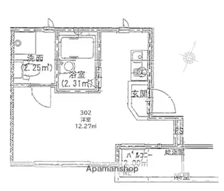 プログレス【3階】の間取り