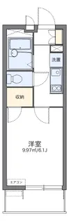 レオパレス樽崎【1階】の間取り