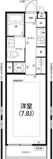リブリ・フォーチュン【1階】の間取り